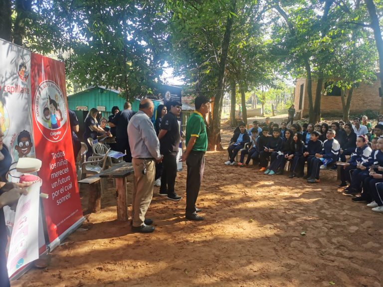 Visita al Centro Educativo Integral Ko'é Pyahu de San Pedro
